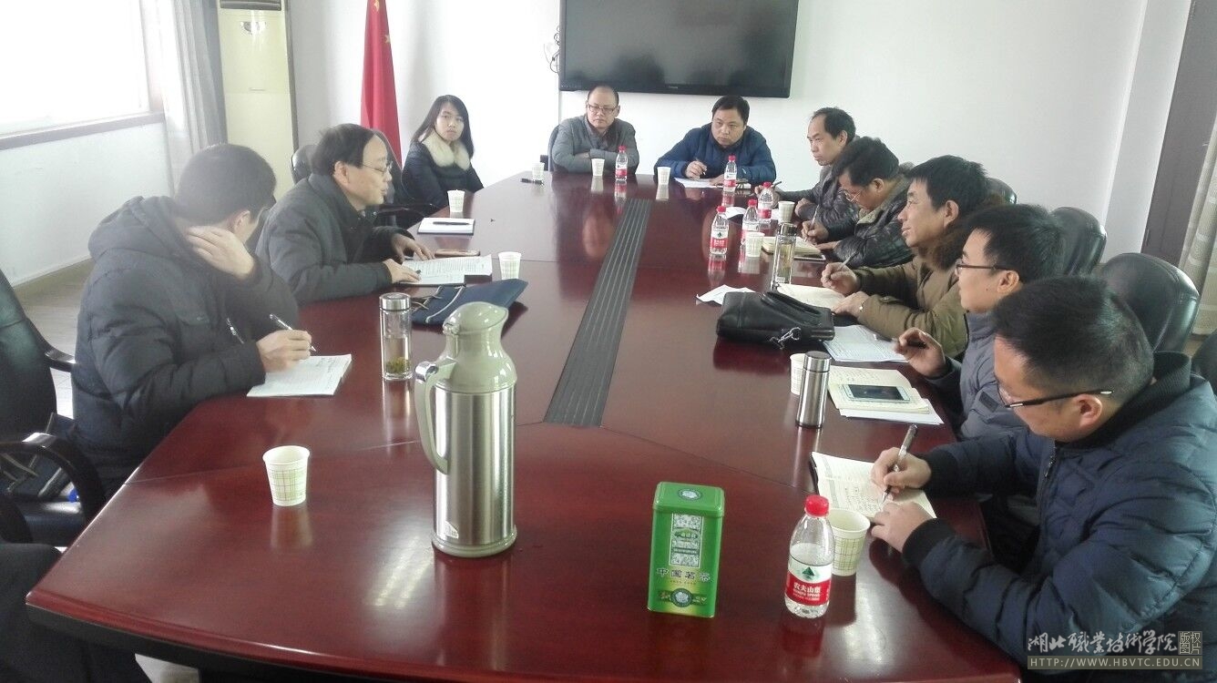 汉川中职来校洽谈3+2中高职衔接项目-湖北职业